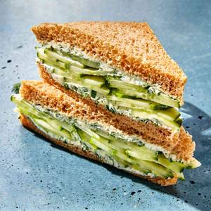 Cheesy Cucumber Sandwich