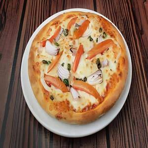 Double Topping Onion & Tomato Pizza (12 Inch)