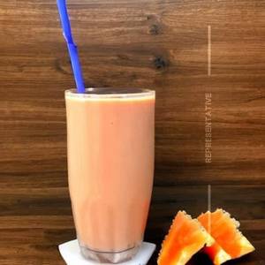 Choco Papaya Fresh Juice Milkshake