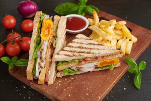 Veg grilled sandwich