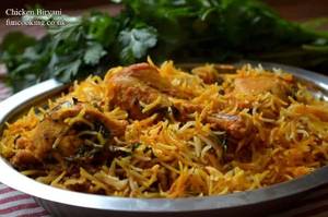 Chicken dum biryani