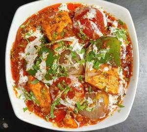 Paneer Do Pyaza Full Plate+4 Butter Nann