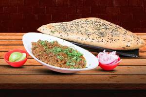 Afghan Bread With Chicken Keema