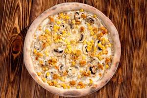 Sweet Corn & Mushroom Pizza With Mozzerella Cheese  [R]