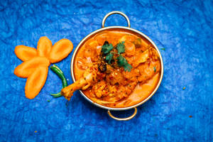 Chicken Curry [2 Pieces] With Rice                                                        