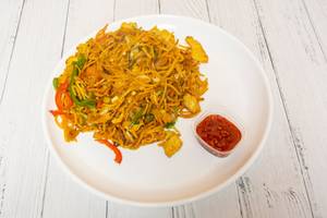 Non-veg Singapore Noodles