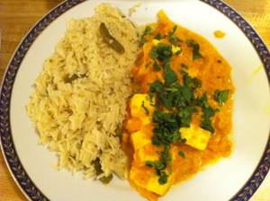 Shahi Paneer Rice