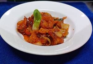 Prawns Wok Tossed Chilli Bean