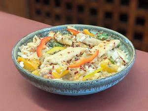 Veg Pasta White Sauce