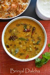 Extra Brinjal Dalcha 