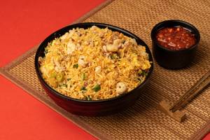 Prawns Burnt Garlic Rice