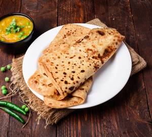 Tawa Paratha & Aloo Matar Ki Sabji    