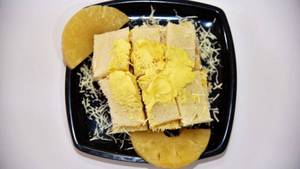 Natural Pineapple Cheese Sandwich [3 Slices]