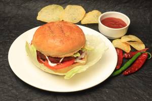 Punjabi Tadka Burger