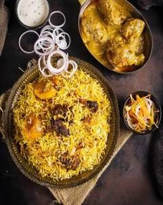 Oziano Kolkata Mutton Biryani Ar Chicken Chaap
