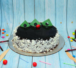 Veg Choco Almond Cake