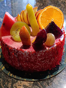 Hawaiian Fresh Fruit Cake 1kg