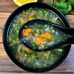 Lemon Coriander Soup
