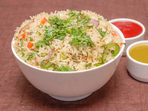 Onion Chilli Fried Rice