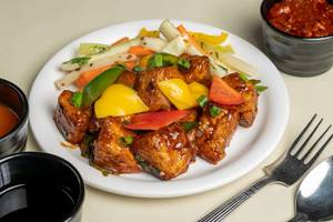 Paneer Barbeque Chilly
