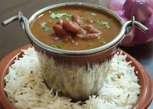 3 Plate Desi Ghee Rajma Rice
