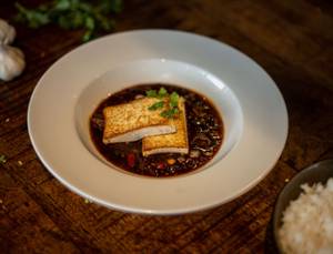 Tofu Steak With Chilli Bean Sauce