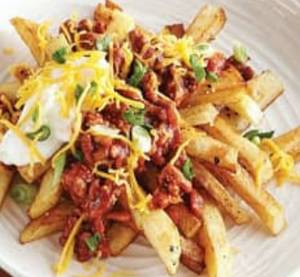 Salsa Cheese French Fries