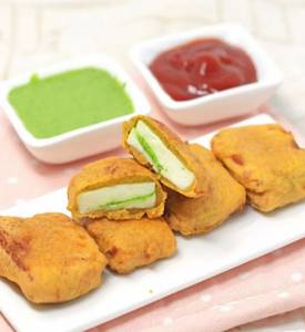 Pakoda paneer cheese
