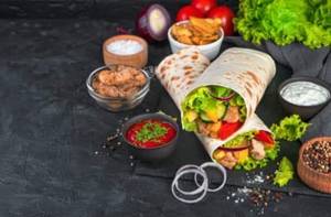 Falafel Burrito