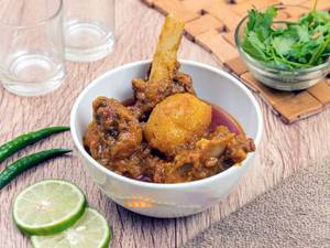 Mutton Jhol With Potato