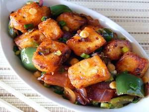 Chilly Paneer Dry