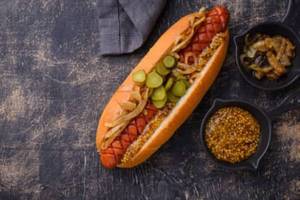 Classic Veg Hot Dog