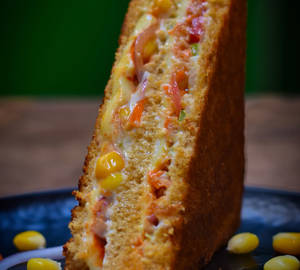 Corn Cheese Sandwich