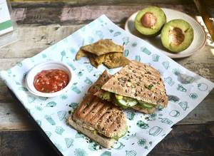Avocado Chickpea Panini