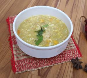 Sweet corn Chicken Soup