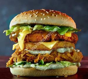 Chicken Broasted Burger