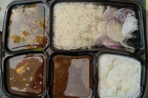 Special Thali with Tawa Butter Roti