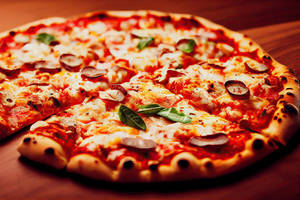 Chicken Sheek Kabab Pizza