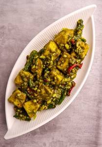 Spicy Coriander Paneer Dry