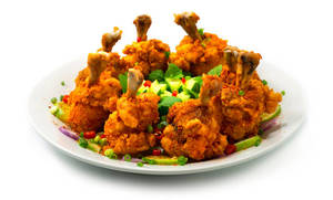 Crispy chicken lollipop dry