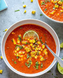 Tomato Sweet Corn Soup