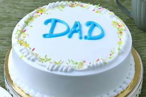 Dad Special Vanilla Cake