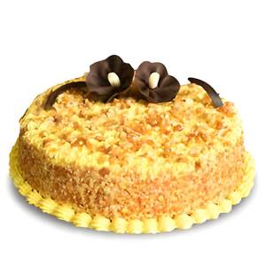 Butterscotch Cake Costs Rupees [500gms]
