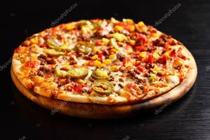 7" Loaded Hungry Pizza