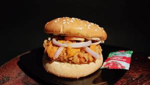 Chicken Makhani Burger