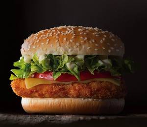 Chicken Sunrise Burger