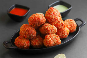 Chicken fried momos [6 pcs] 