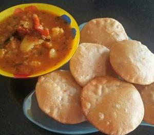 Kachori  With Sabji