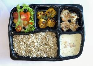 Bento Box Prawns