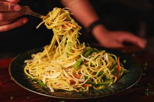 Mushroom Chowmein
